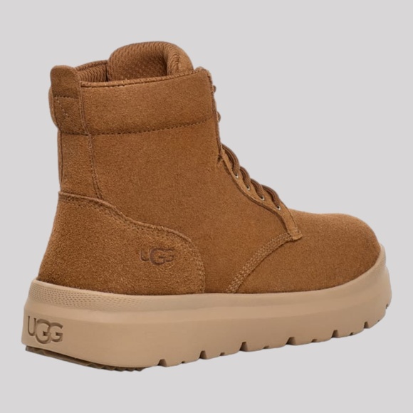 Men's UGG Burleigh WP Boot, Chestnut Suede. [1153750] - Picture 4 of 6